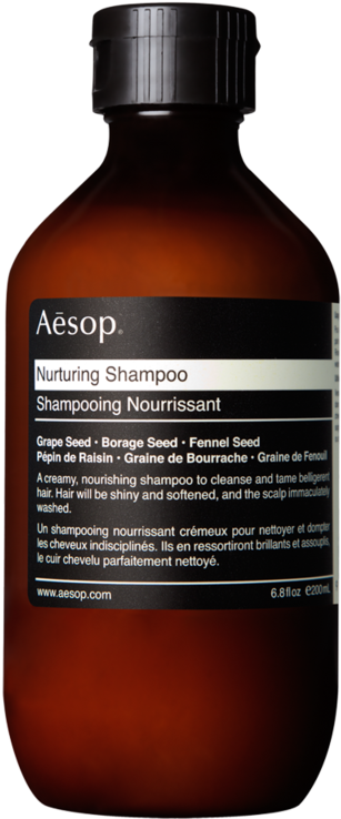 Aesop Nurturing Shampoo Bottle PNG
