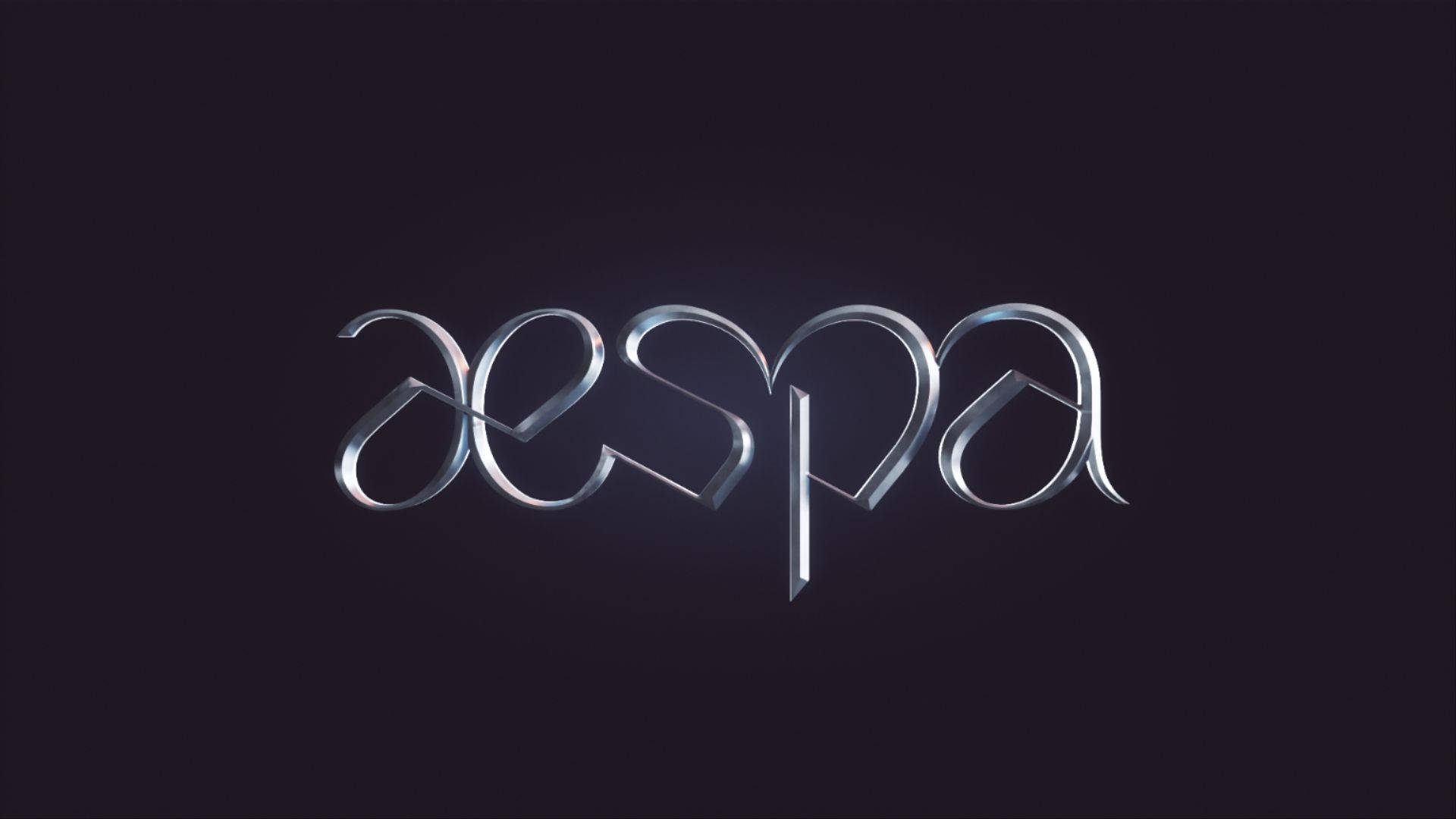 Aespa Crystal Logo Background