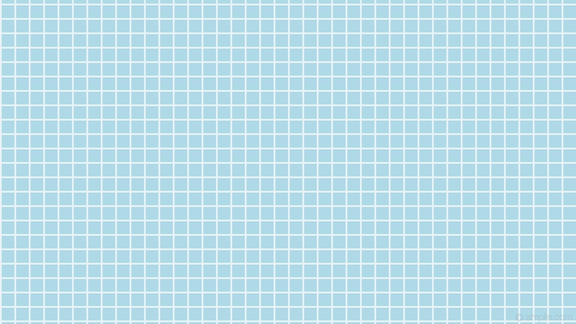Æstetisk Baby Blue Grid Wallpaper