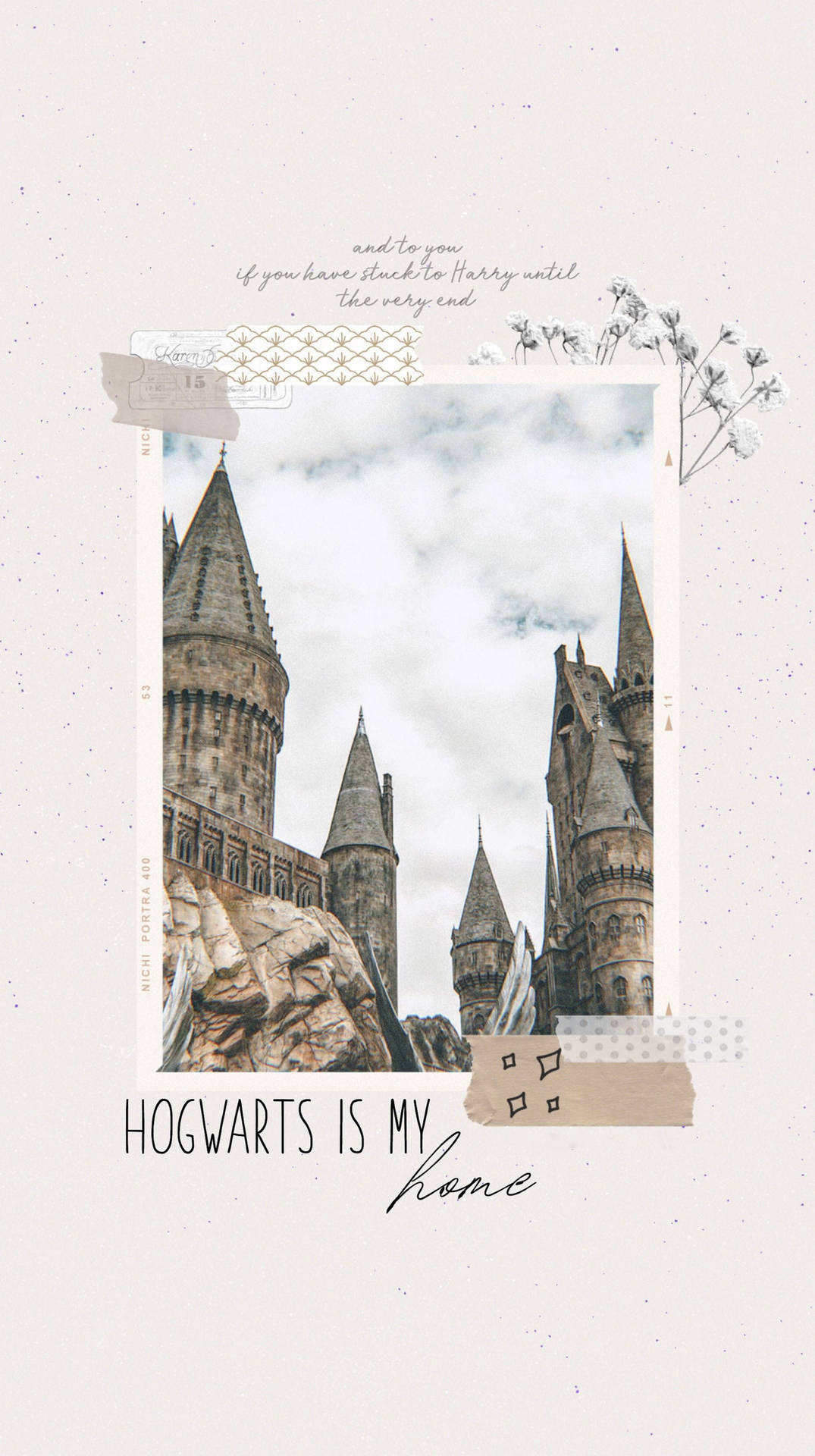 Æstetisk Harry Potter Hogwarts Hjem Wallpaper