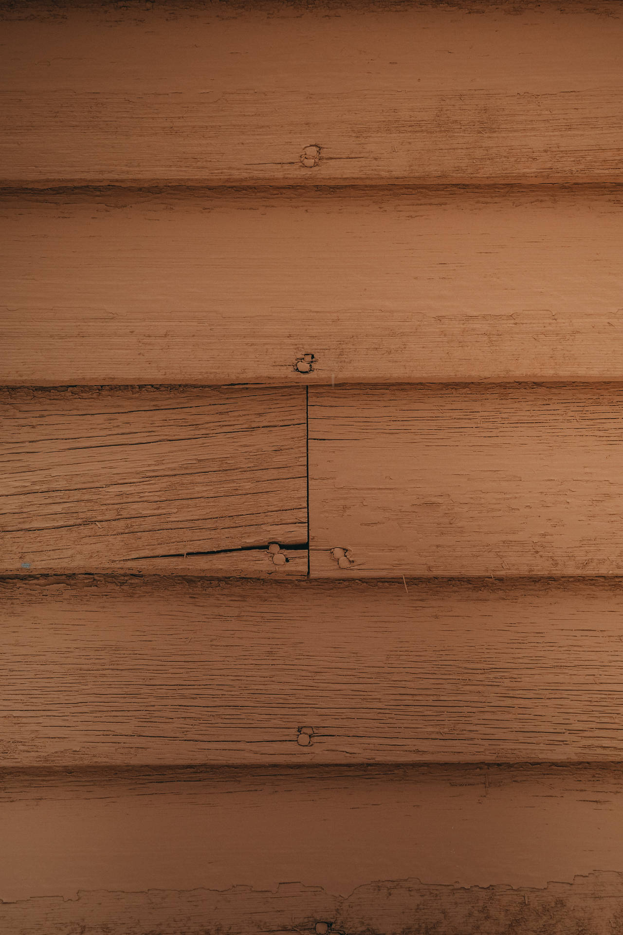 Æstetisk Lysebrun Wood Plank Wall Wallpaper