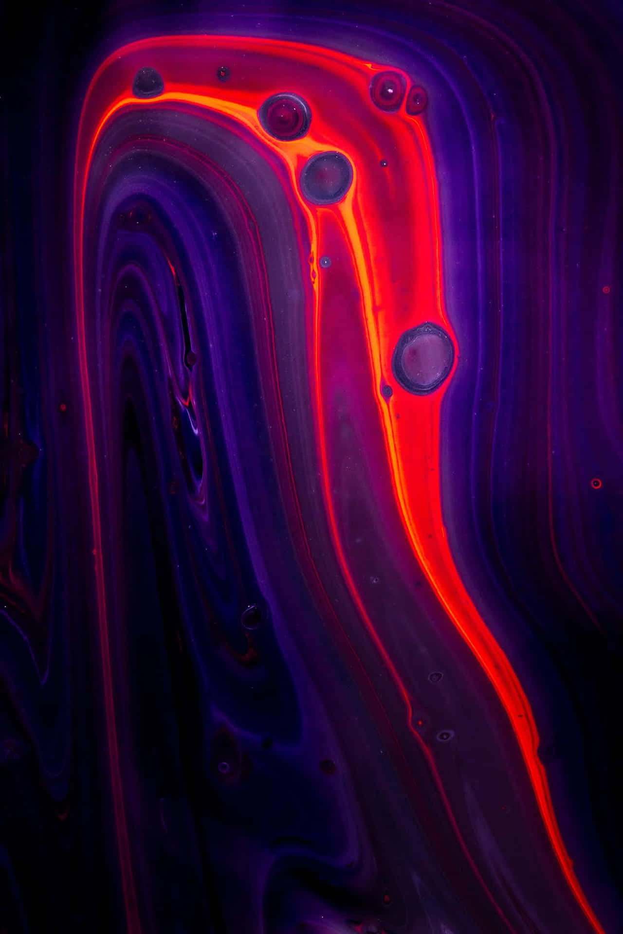 Paint Glow Aesthetic Abstract Wallpaper