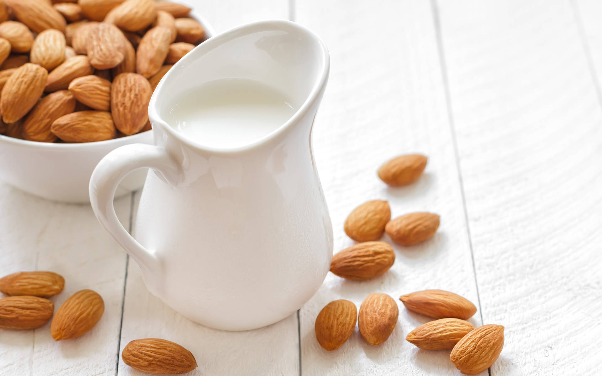 Aesthetic Almond Milk Wallpaper