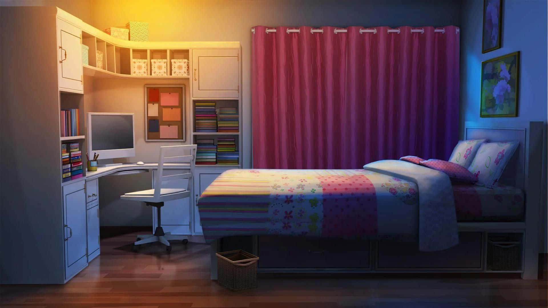 Animated Vtuber Background: Anime Vtuber Room Animated - Etsy