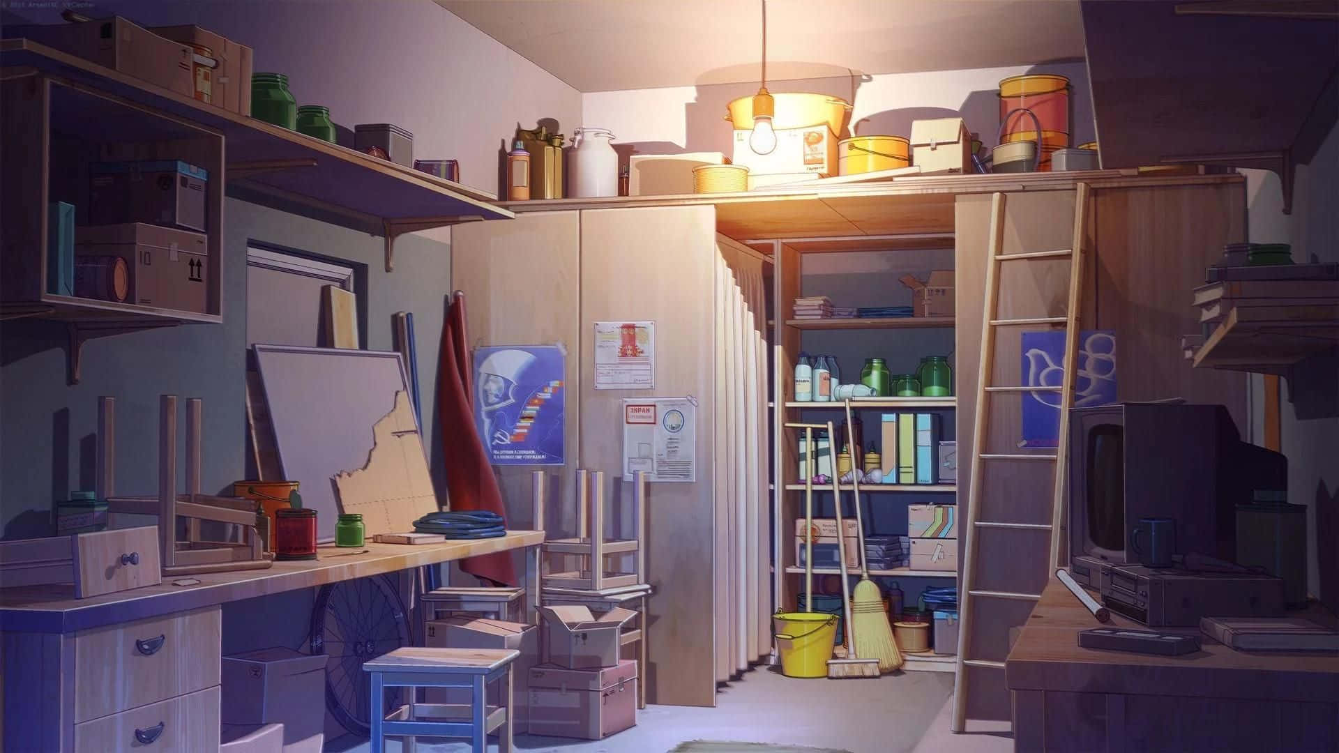 Get inspired to bring a youthful and vibrant touch to your bedroom with this Aesthetic Anime Bedroom look!