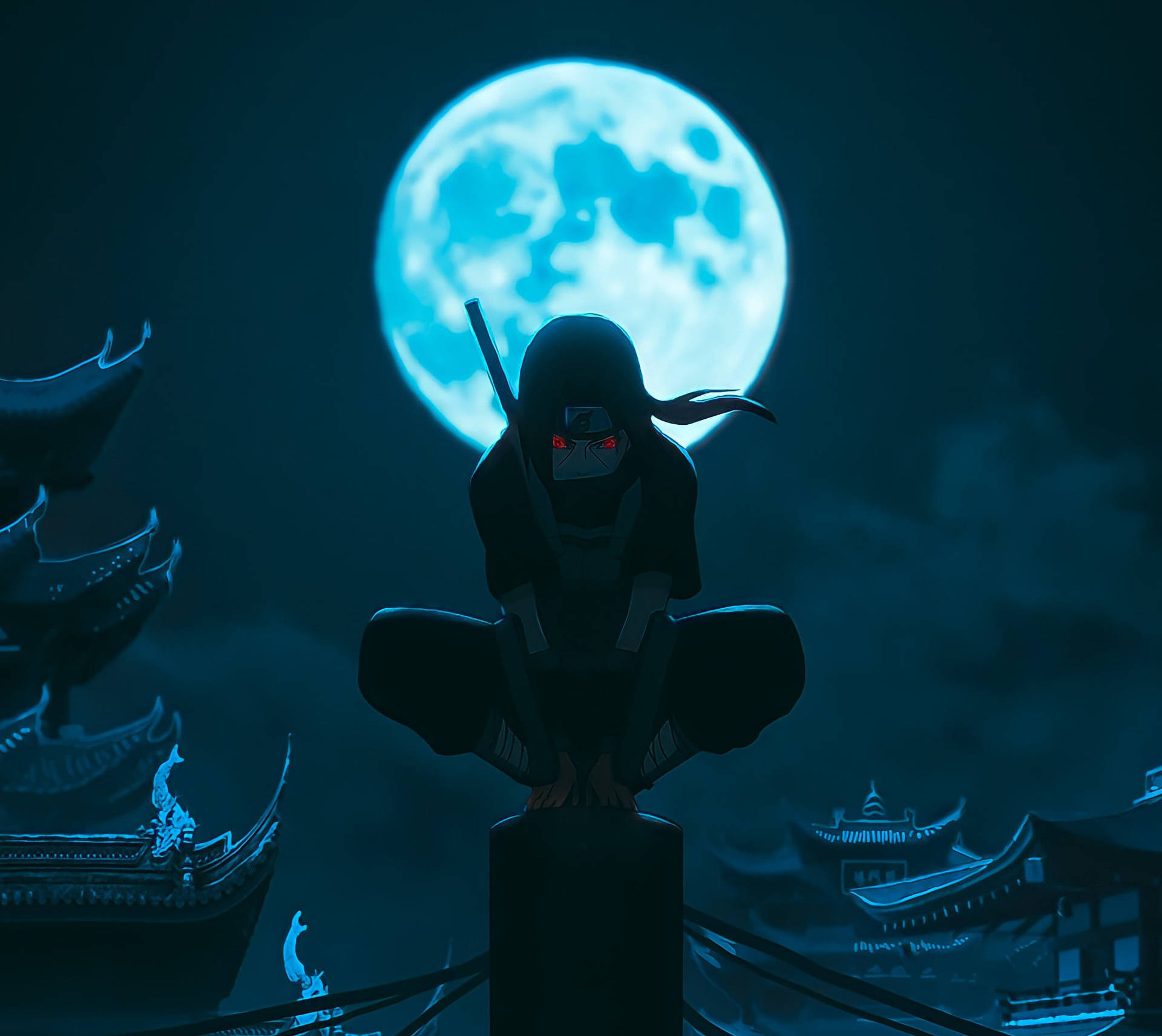 Aesthetic Anime Boy Icon Itachi Uchiha Wallpaper