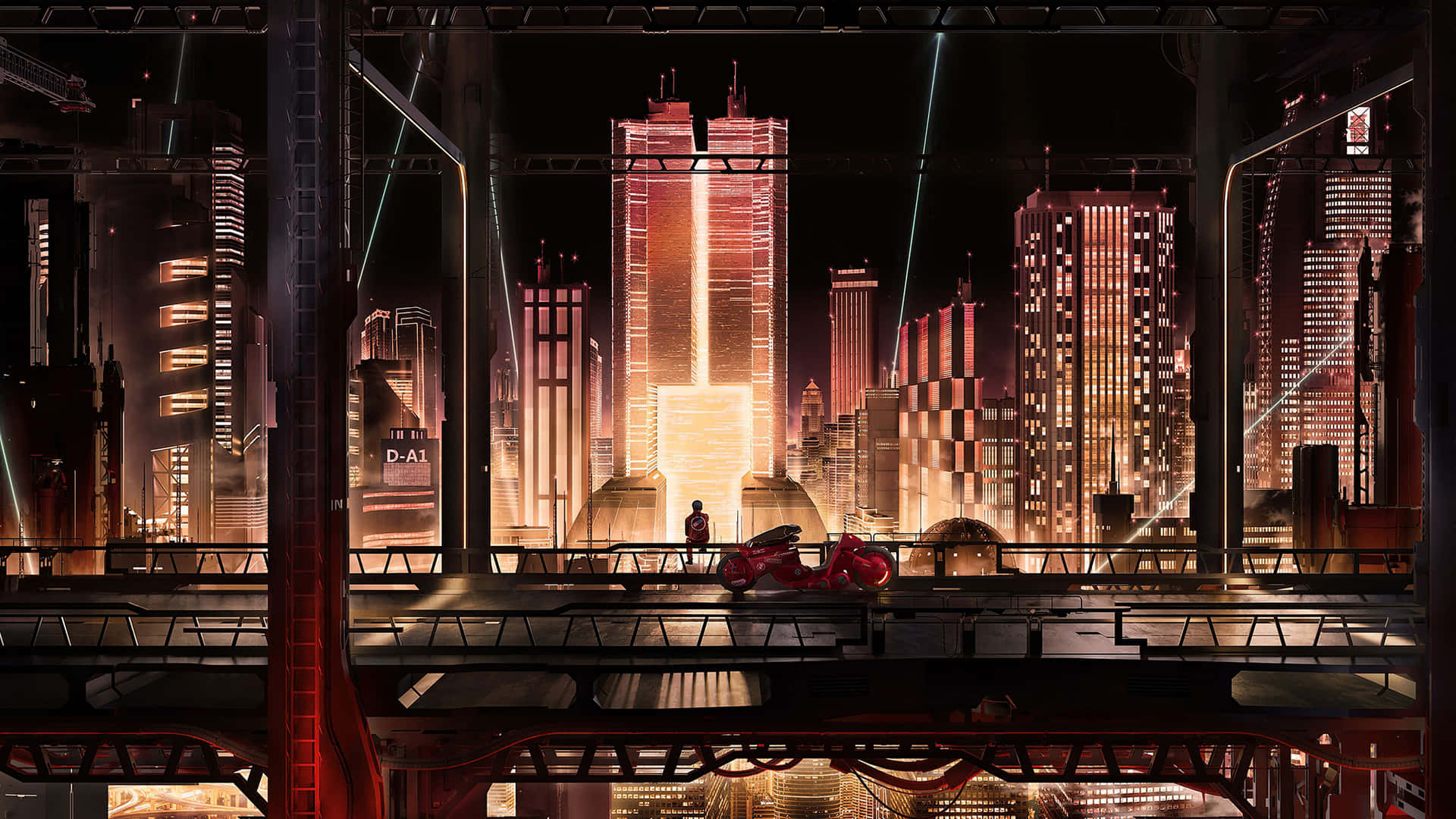 Dreamy Anime Cityscape at Dusk