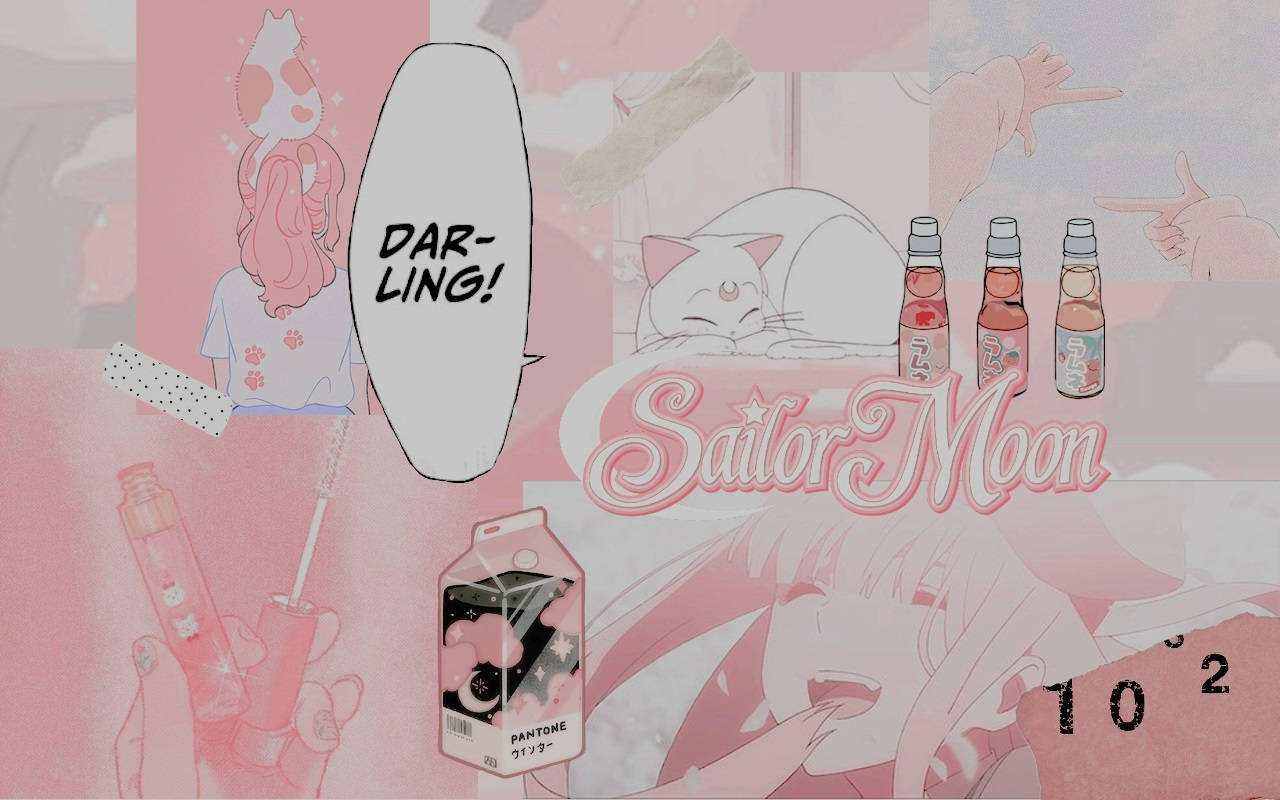 Aesthetic Anime Desktop Sailor Moon Edit Wallpaper