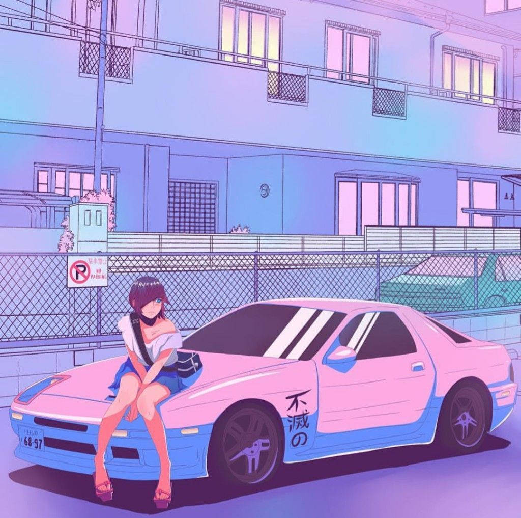 Download Aesthetic Anime Jdm Car Wallpaper 