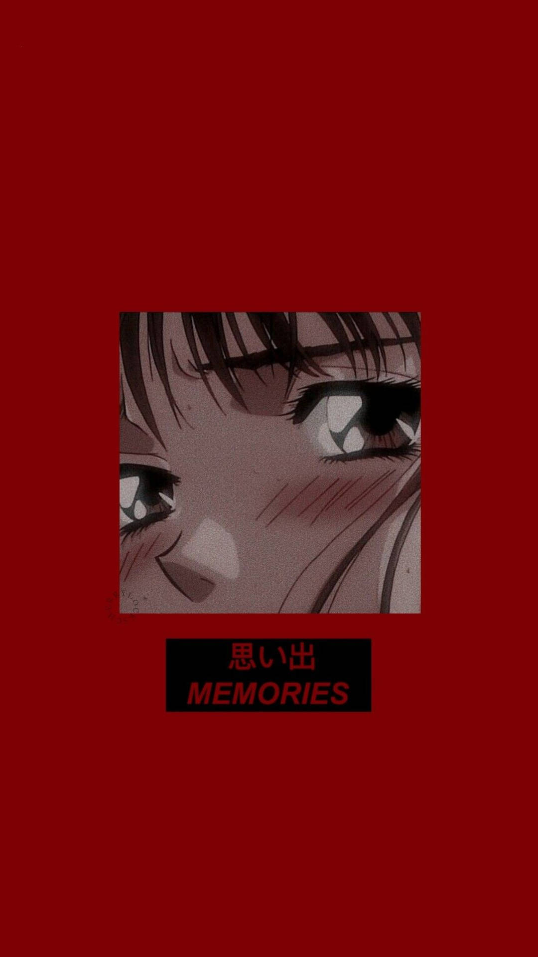 Aesthetic Anime Pfp Of Memories Series Background
