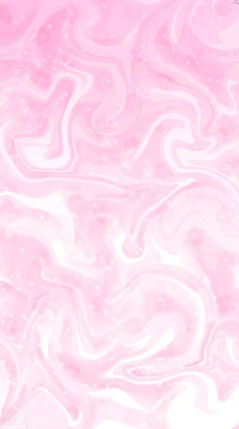 Nuttet og sjov æstetik med baby pink striber. Wallpaper