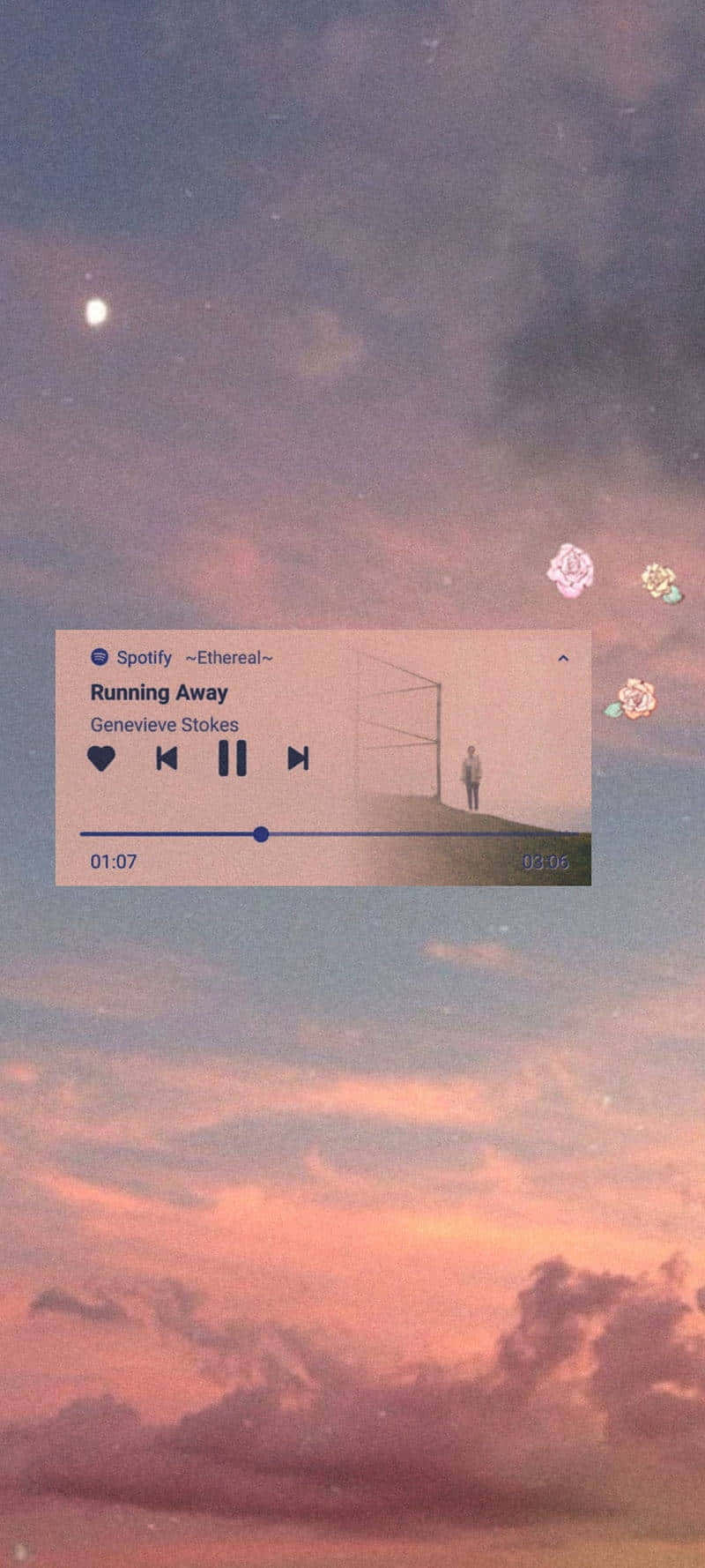Spotify Music Player Aesthetic Background