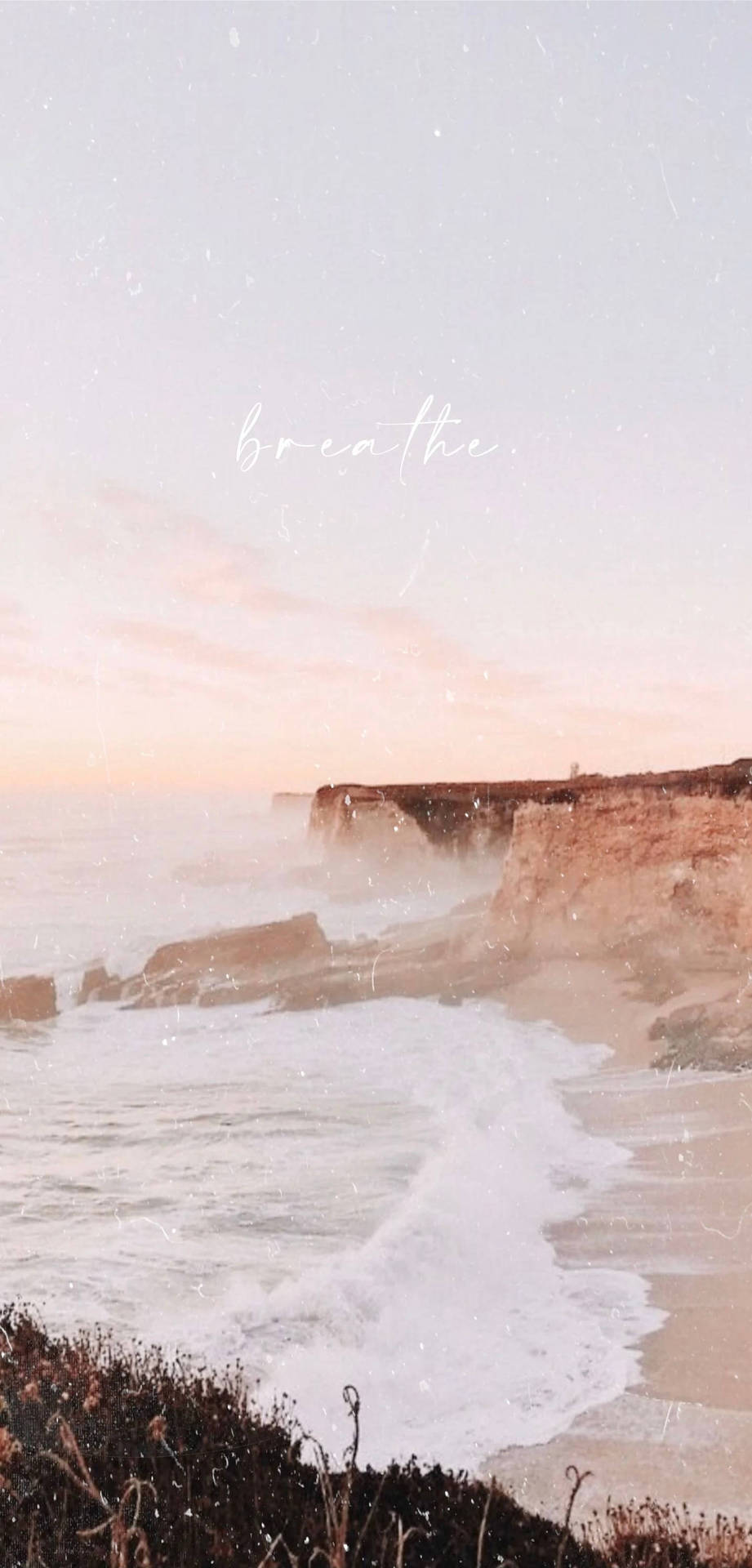 Aesthetic Beach Breathe Wallpaper