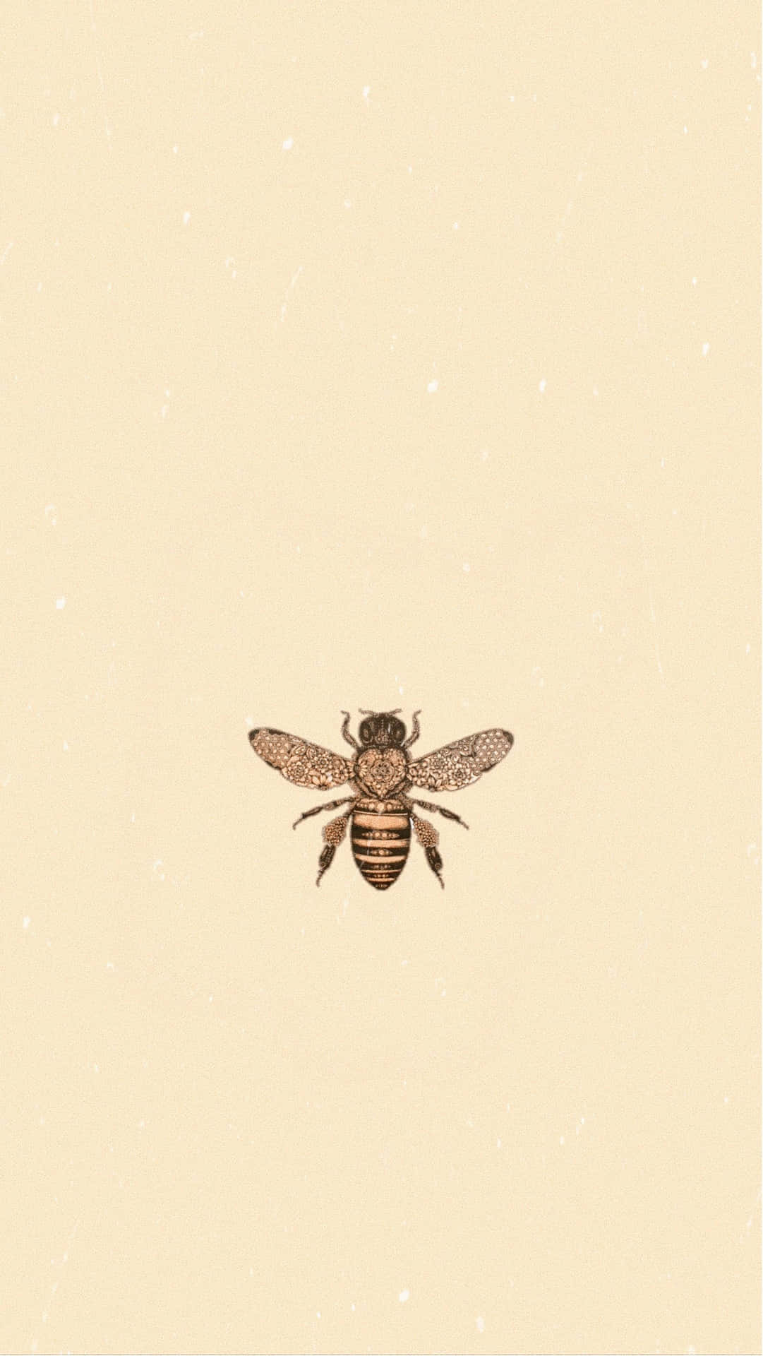 Aesthetic Bee 1593 X 2830 Wallpaper Wallpaper