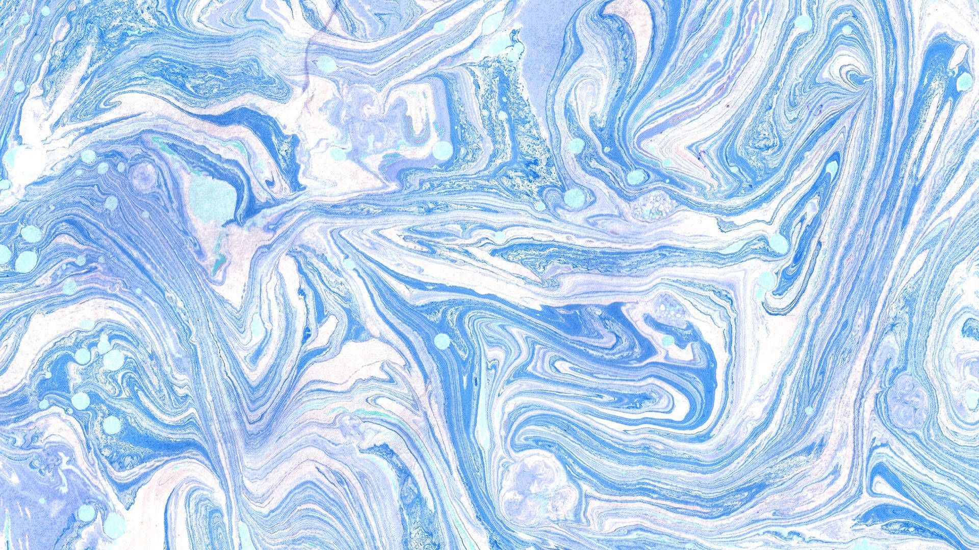 Aesthetic Blue Abstract Liquid Wallpaper