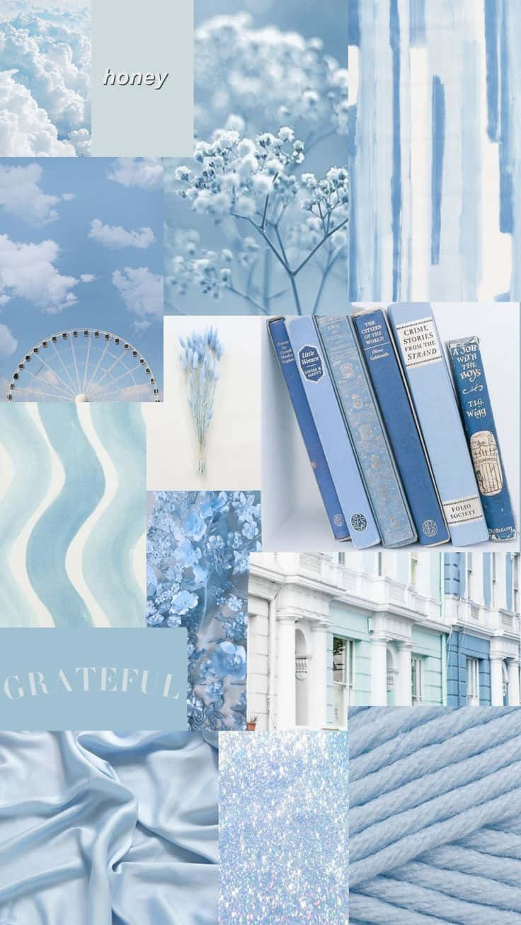 Keep Calm and Carry On with Aesthetic Blue