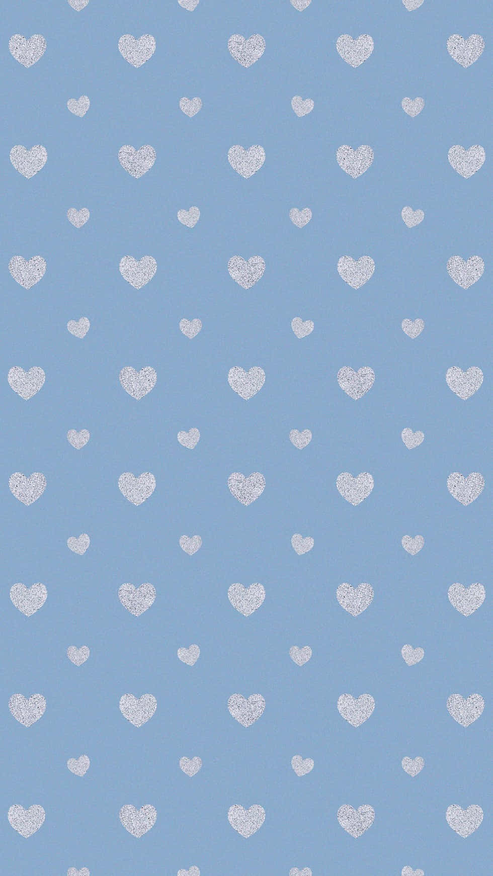 Aesthetic Blue Heart Pattern pictures