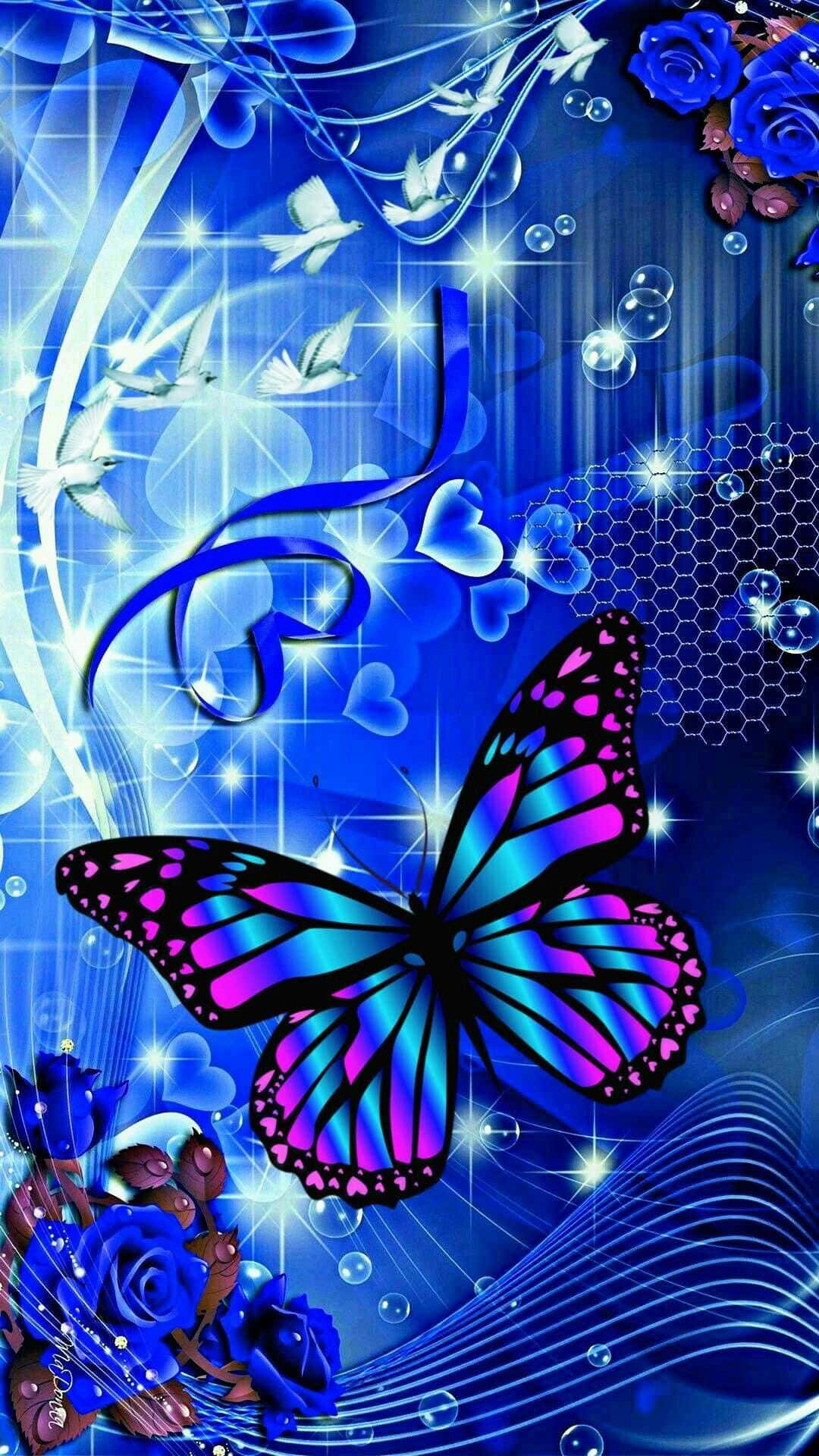 The beauty of color and nature can be found in this Aesthetic Butterfly