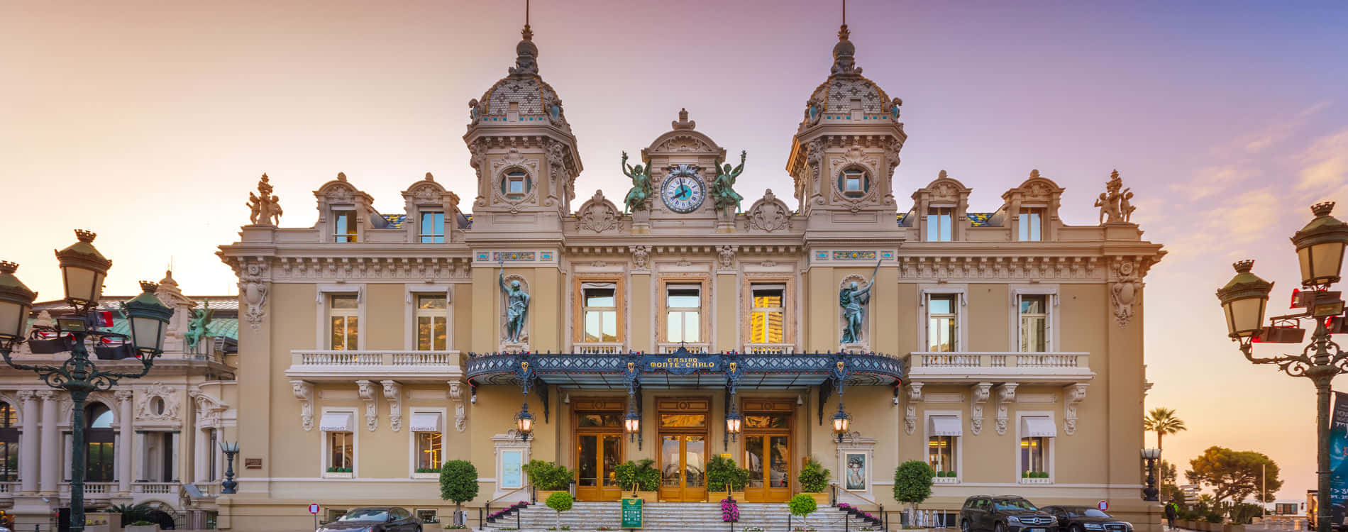 Aesthetic Casino De Monte Carlo Wallpaper