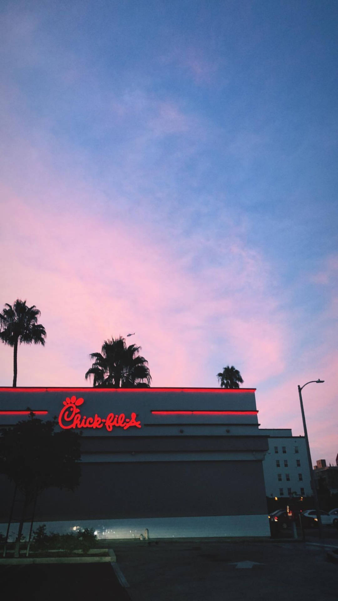 Aesthetic Chick Fil A Signage Wallpaper