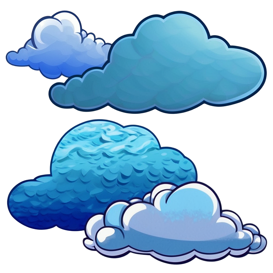 Aesthetic Cloud Over Ocean Scene Png 06252024 PNG