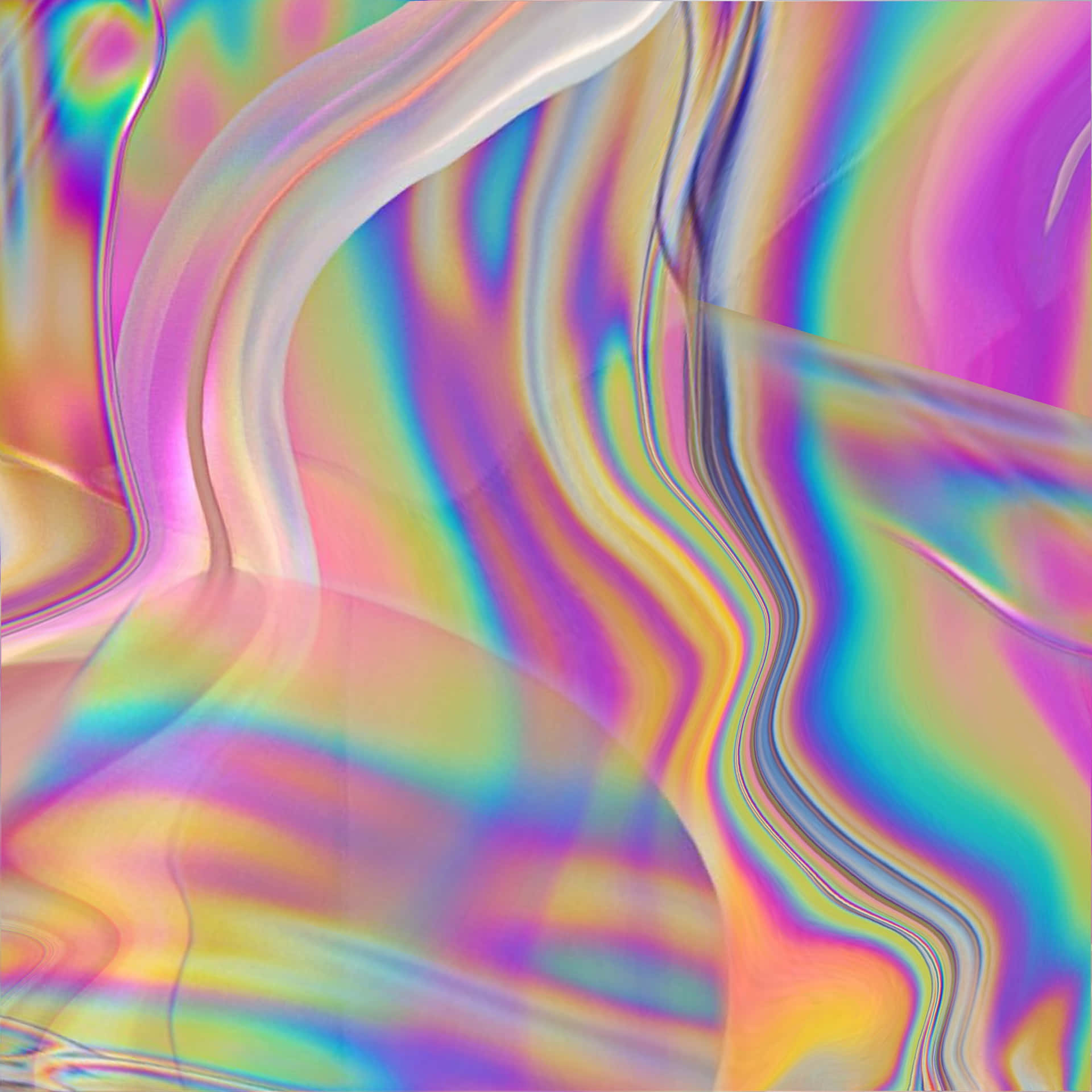 Unaimagen Abstracta Y Colorida De Un Arcoíris Fondo de pantalla