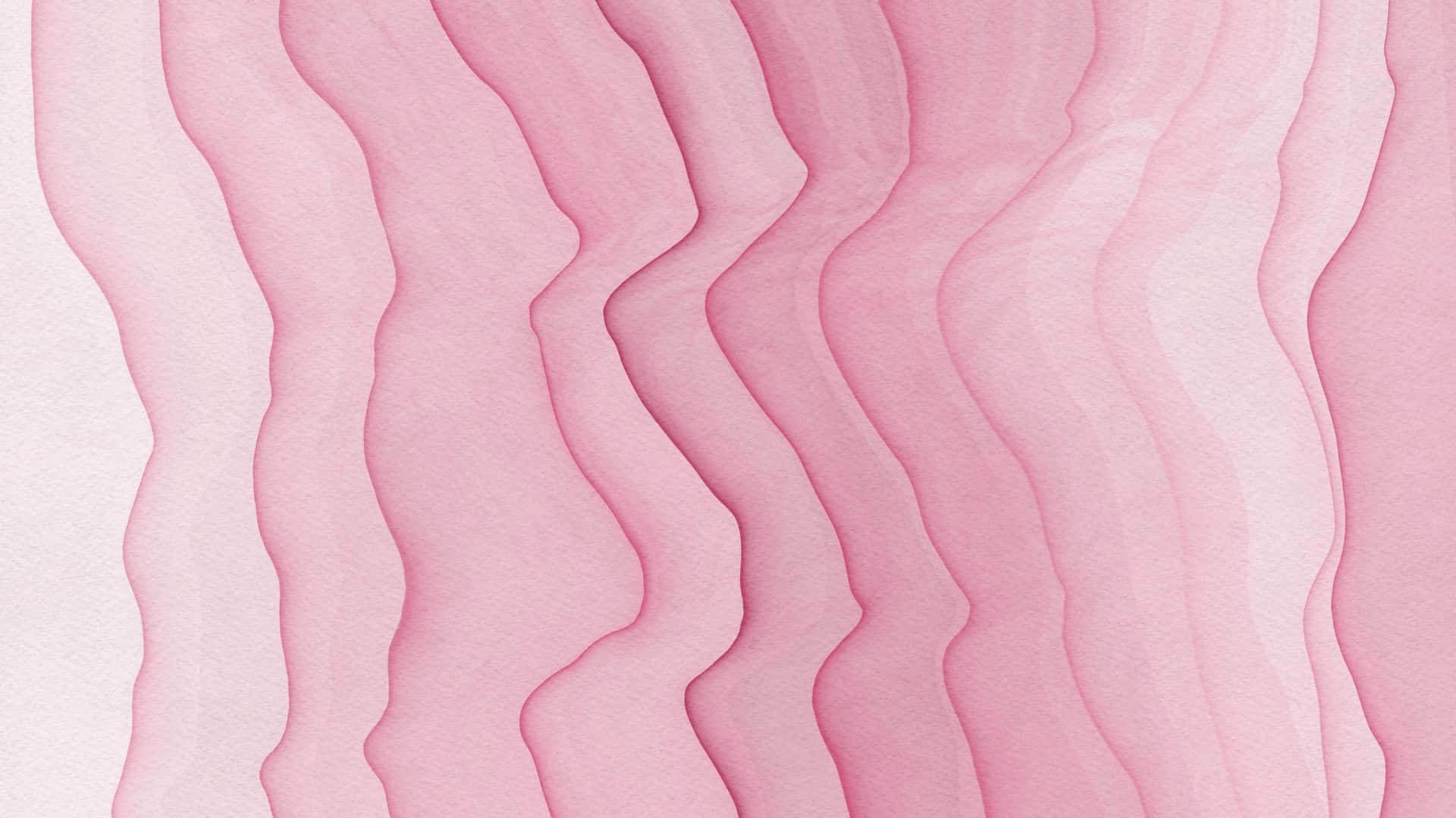 Æstetisk computer Lys Pink Pleats Wallpaper