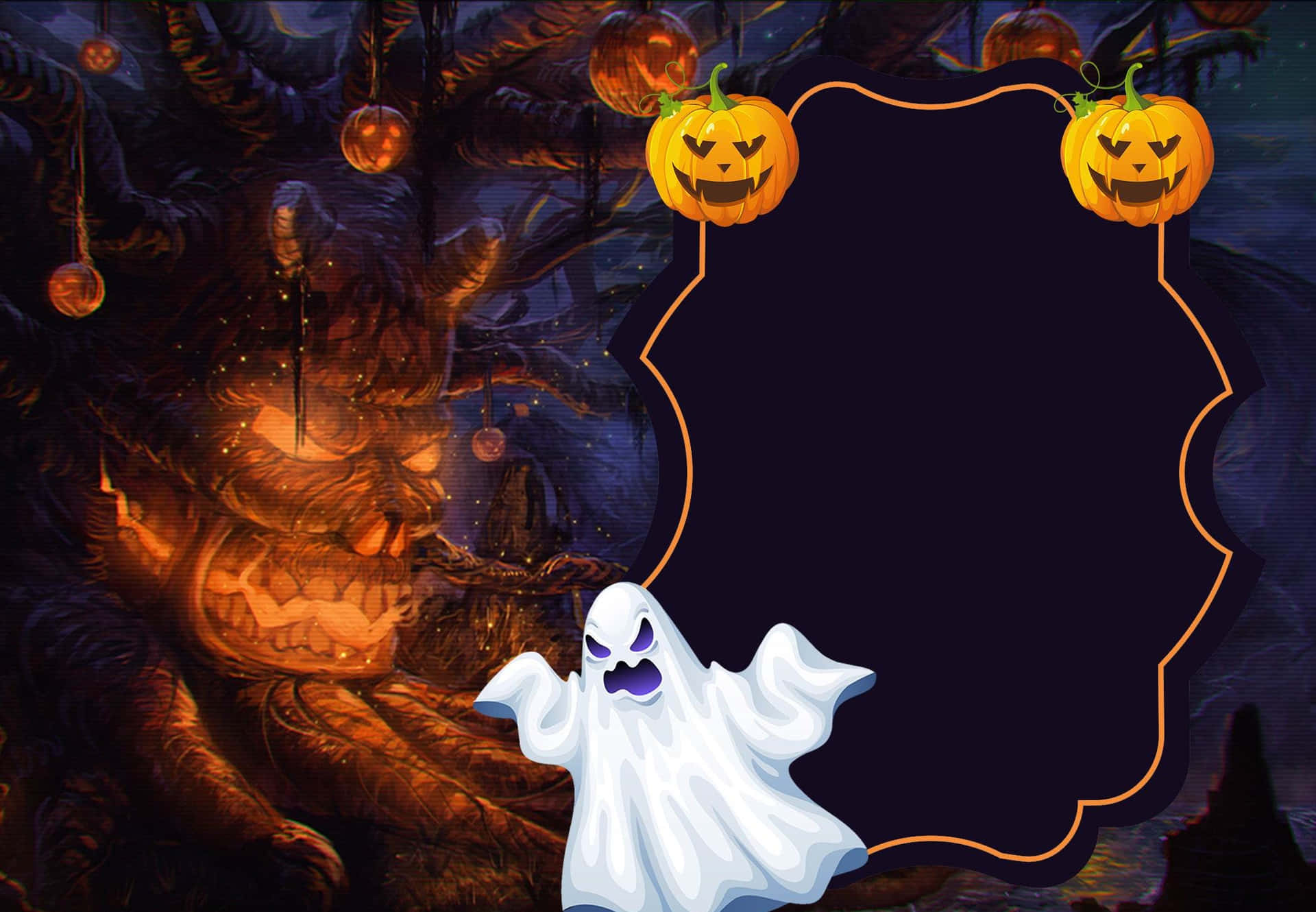 Preparatiper Un'atmosfera Inquietante Di Halloween Estetica