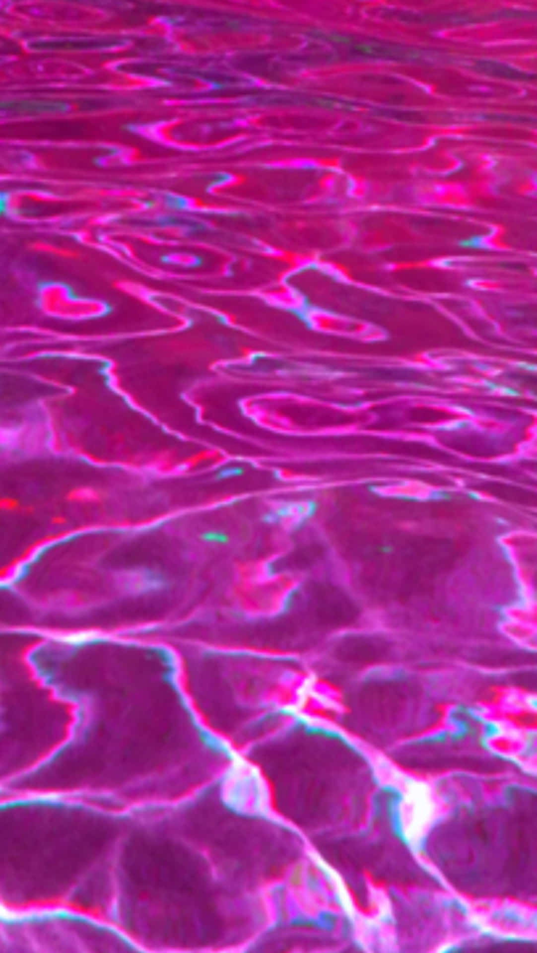 Download Pink Water Surface With Reflections Wallpaper | Wallpapers.com