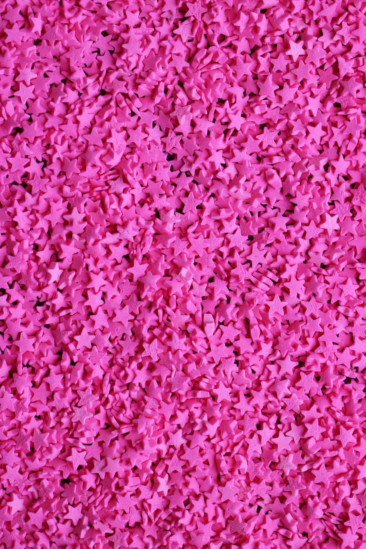Aesthetic Dark Pink Stars Wallpaper