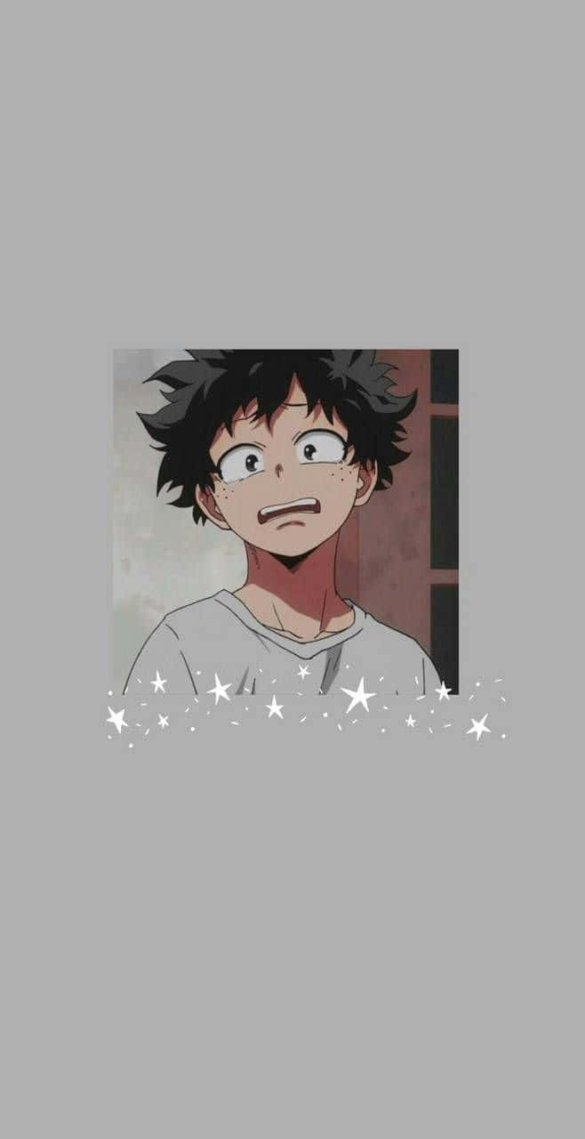 "Be strong, be brave and never give up - Aesthetic Deku" Wallpaper