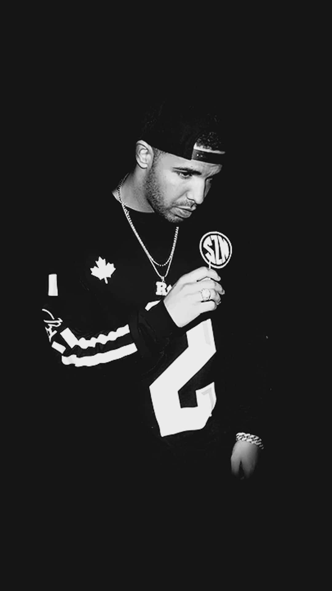 Drake in Aesthetic Attire Wallpaper