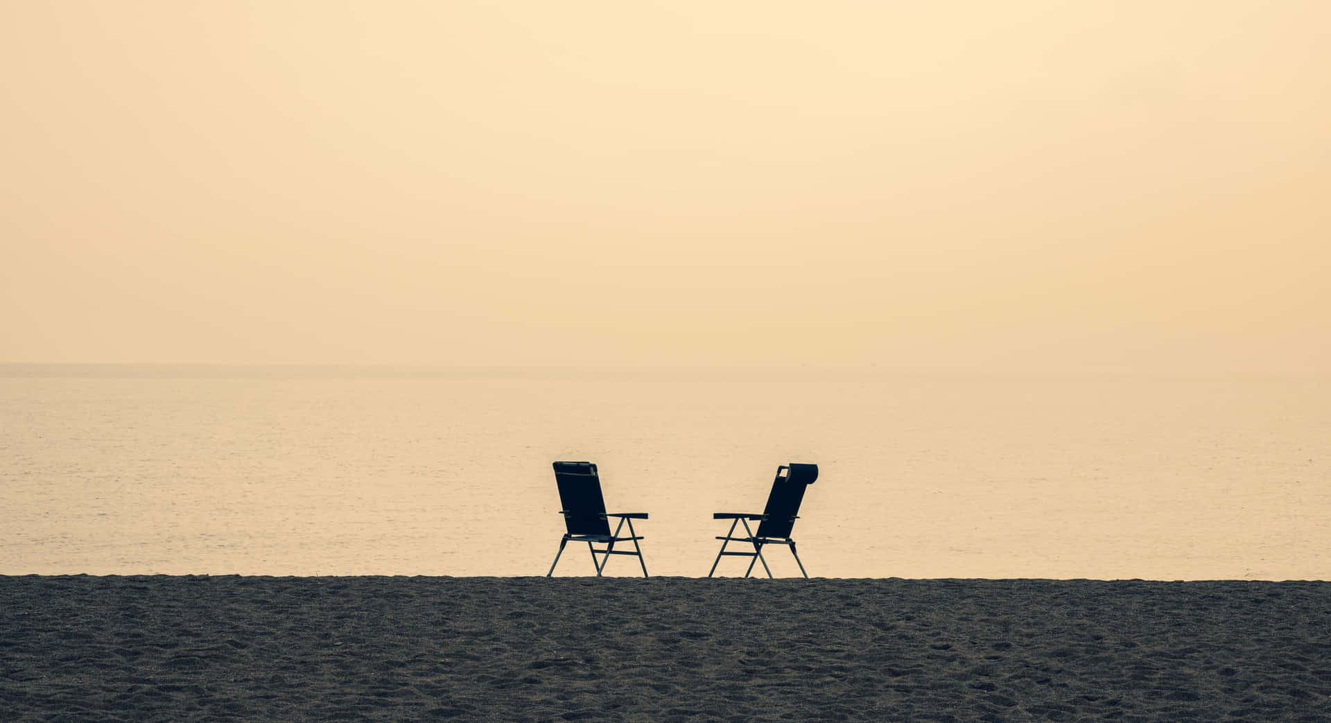 Aesthetic Empty Chairs Wallpaper