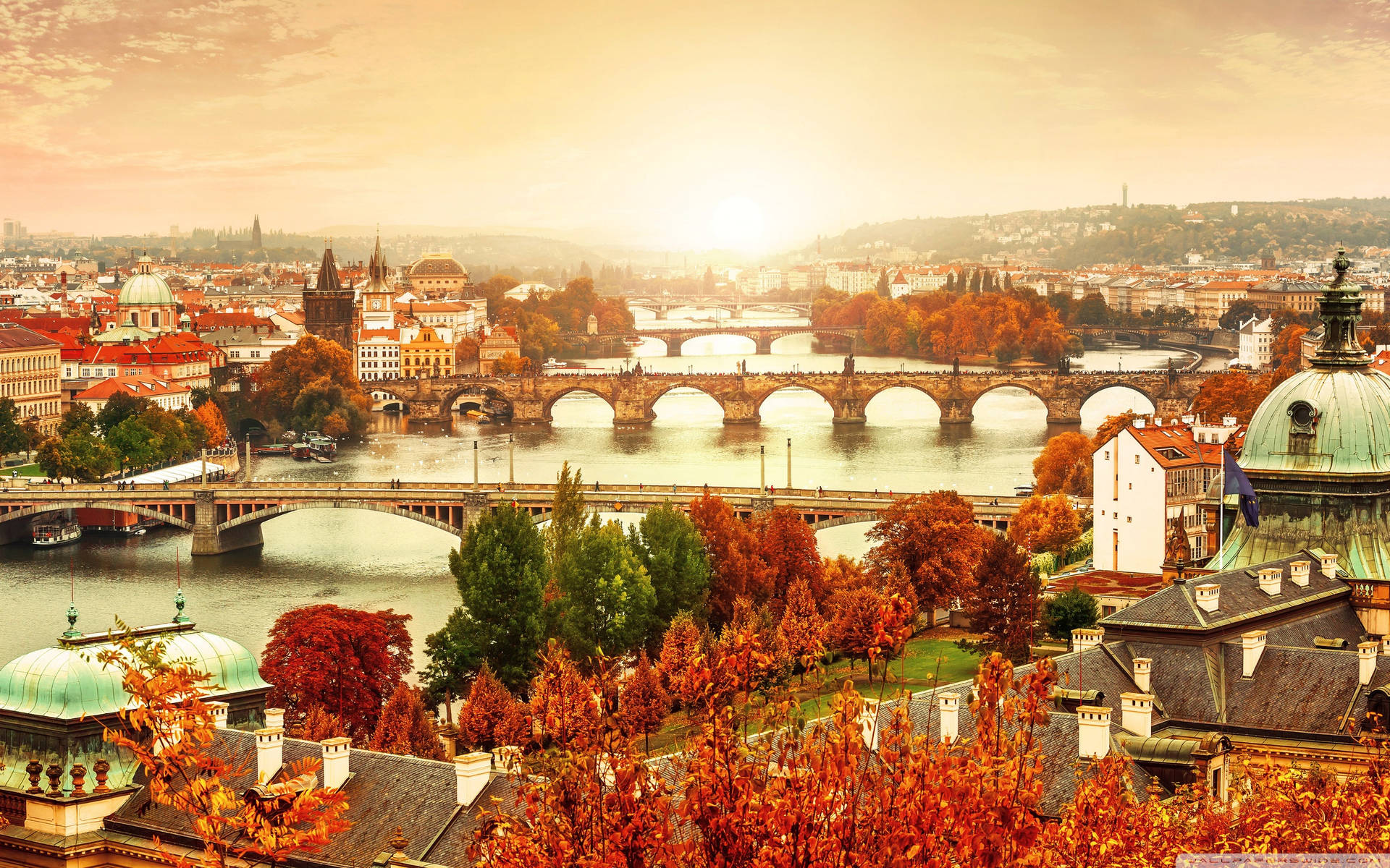 Aesthetic Fall In Prague Picture