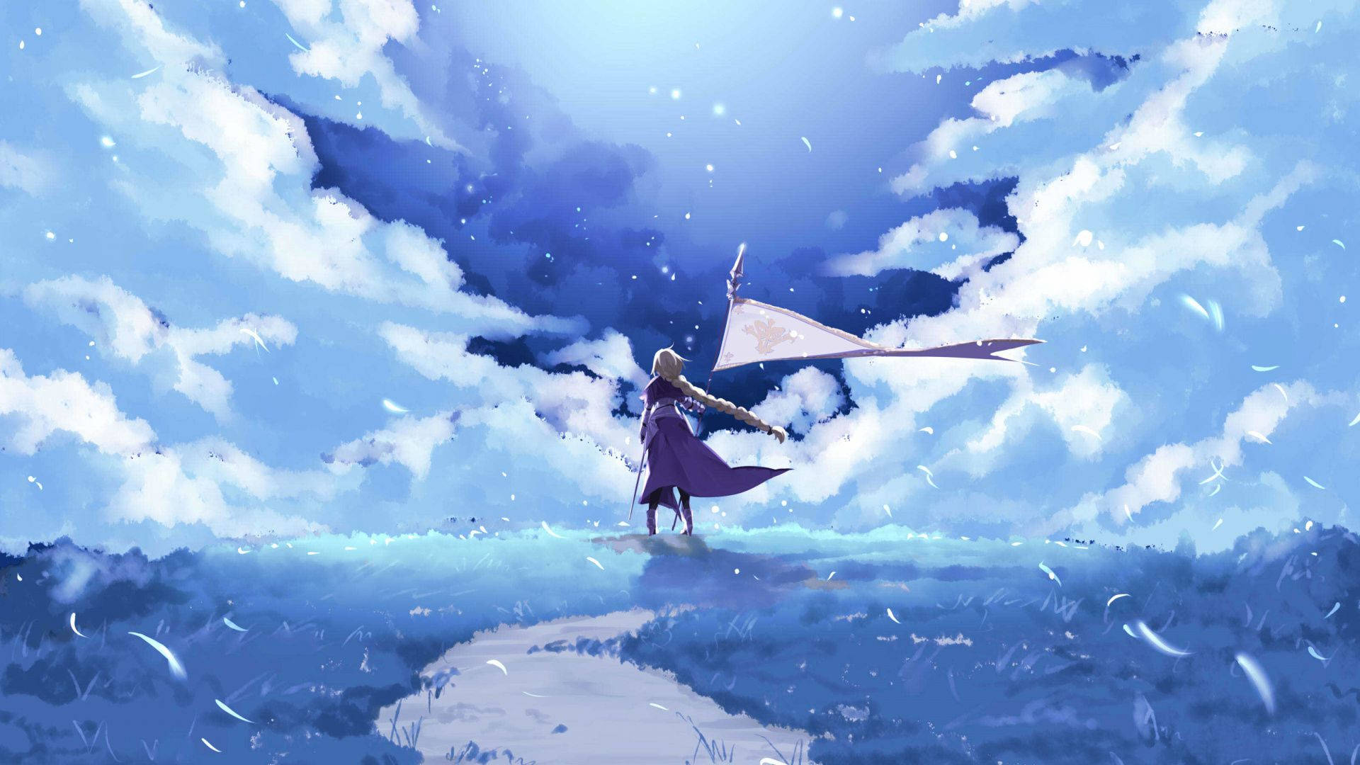 Aesthetic Fate Grand Order Jeanne Background