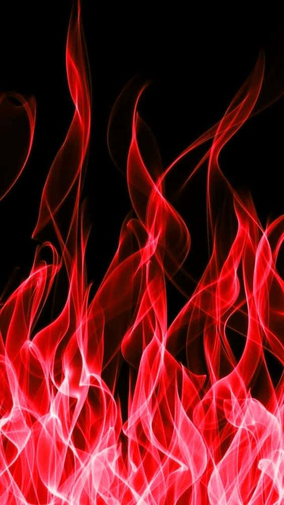 A beautiful abstract of a burning fire Wallpaper