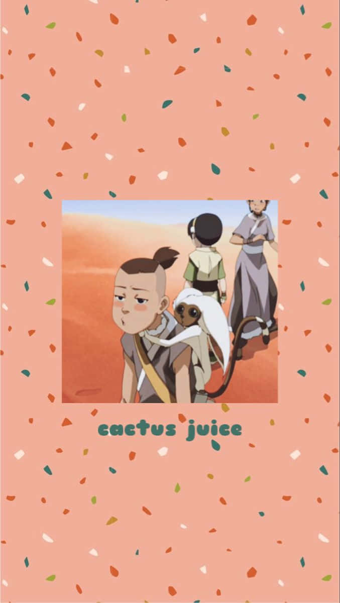 En plakat med ordene caturus juice Wallpaper