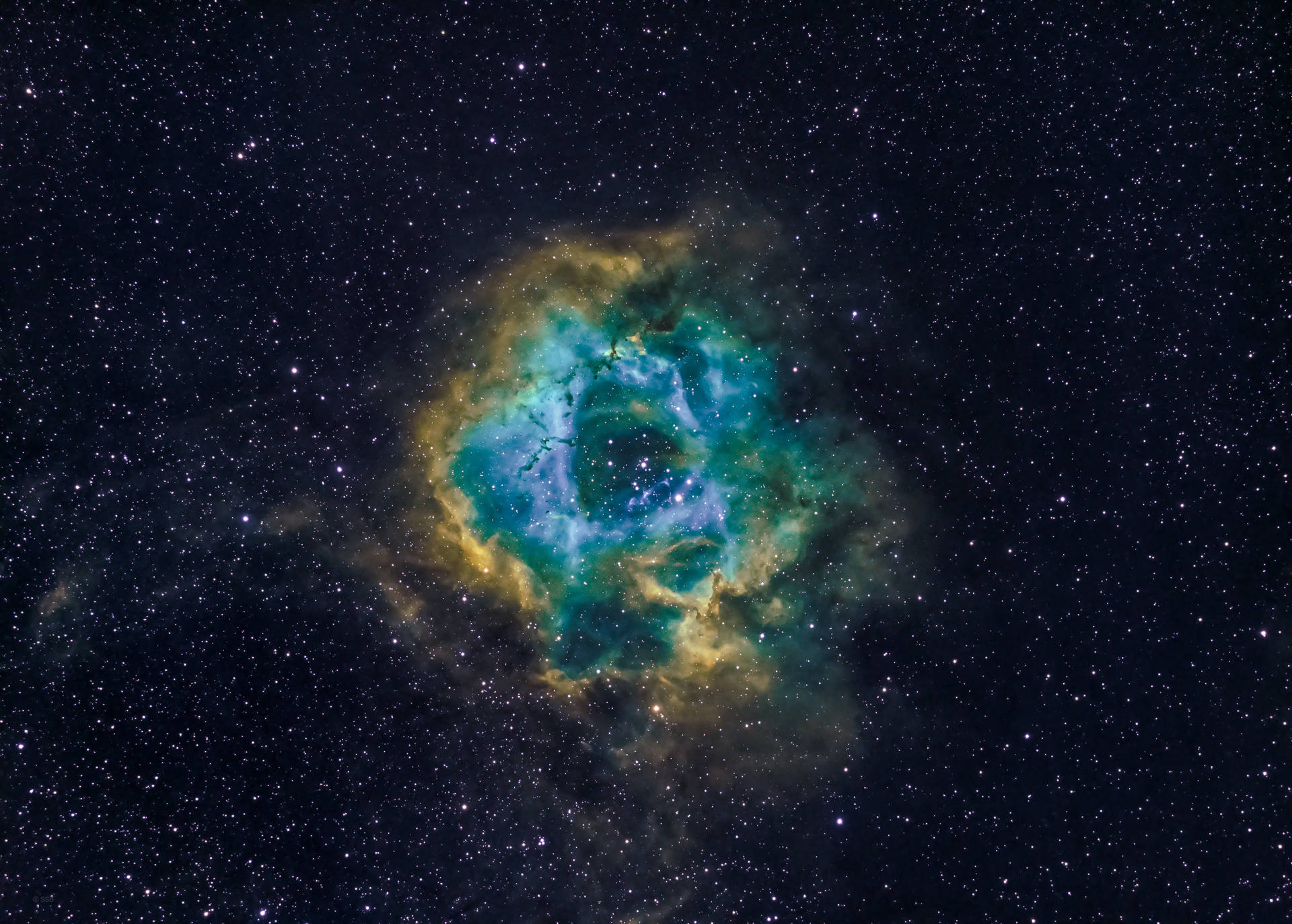 Aesthetic Galaxy Featuring Rosette
