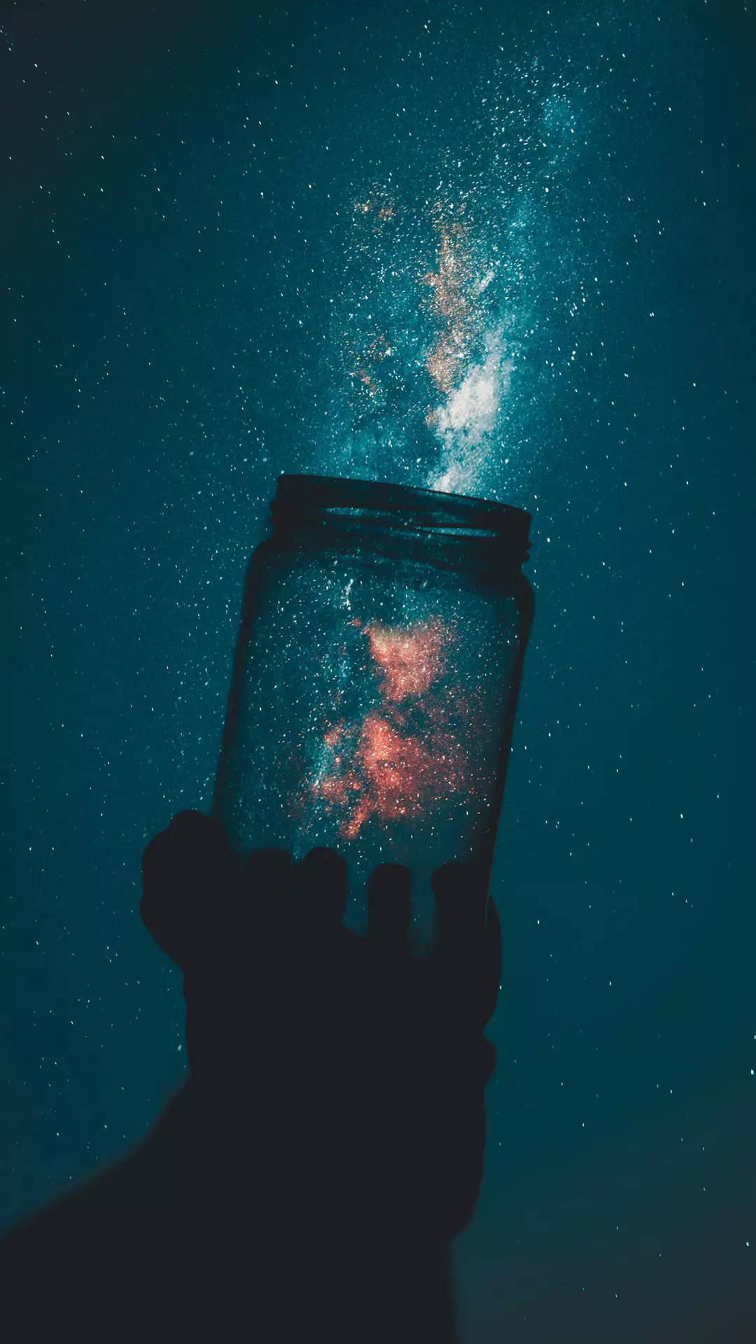 iPhoneXpapers.com | iPhone X wallpaper | mo60-star-night-space-black-galaxy -flare-nature
