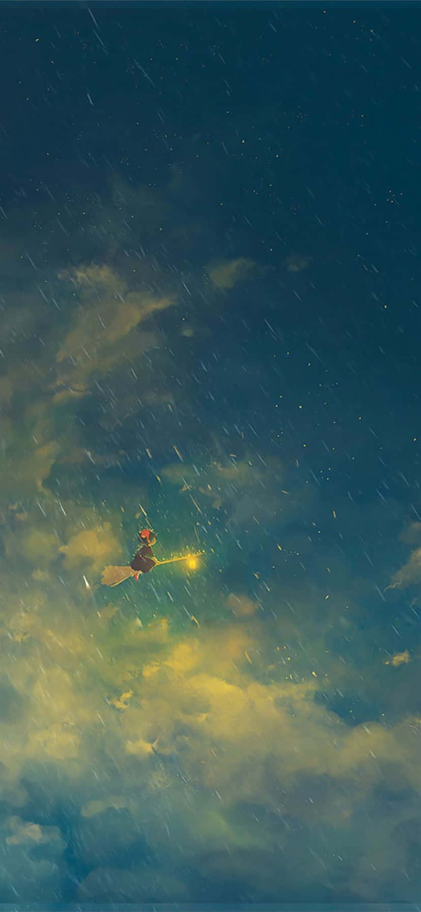 Minimalistisk æstetisk Ghibli baggrundsbillede Wallpaper