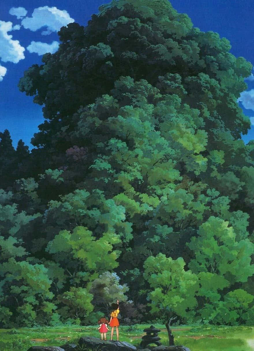 Aesthetic Ghibli at its Best Wallpaper