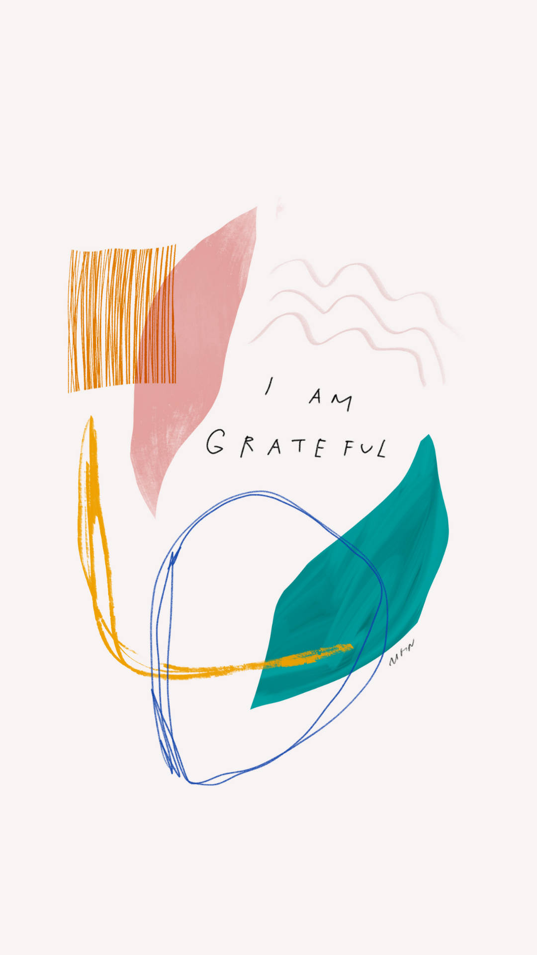 Aesthetic Grateful Affirmation Wallpaper