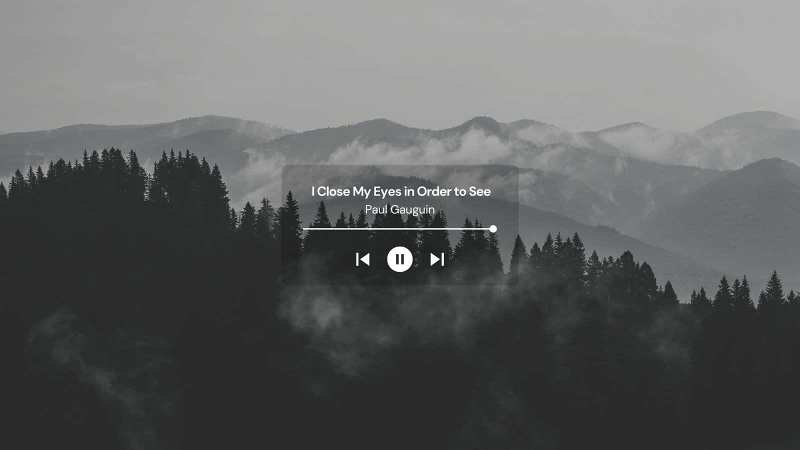 A minimalistic aesthetic gray background