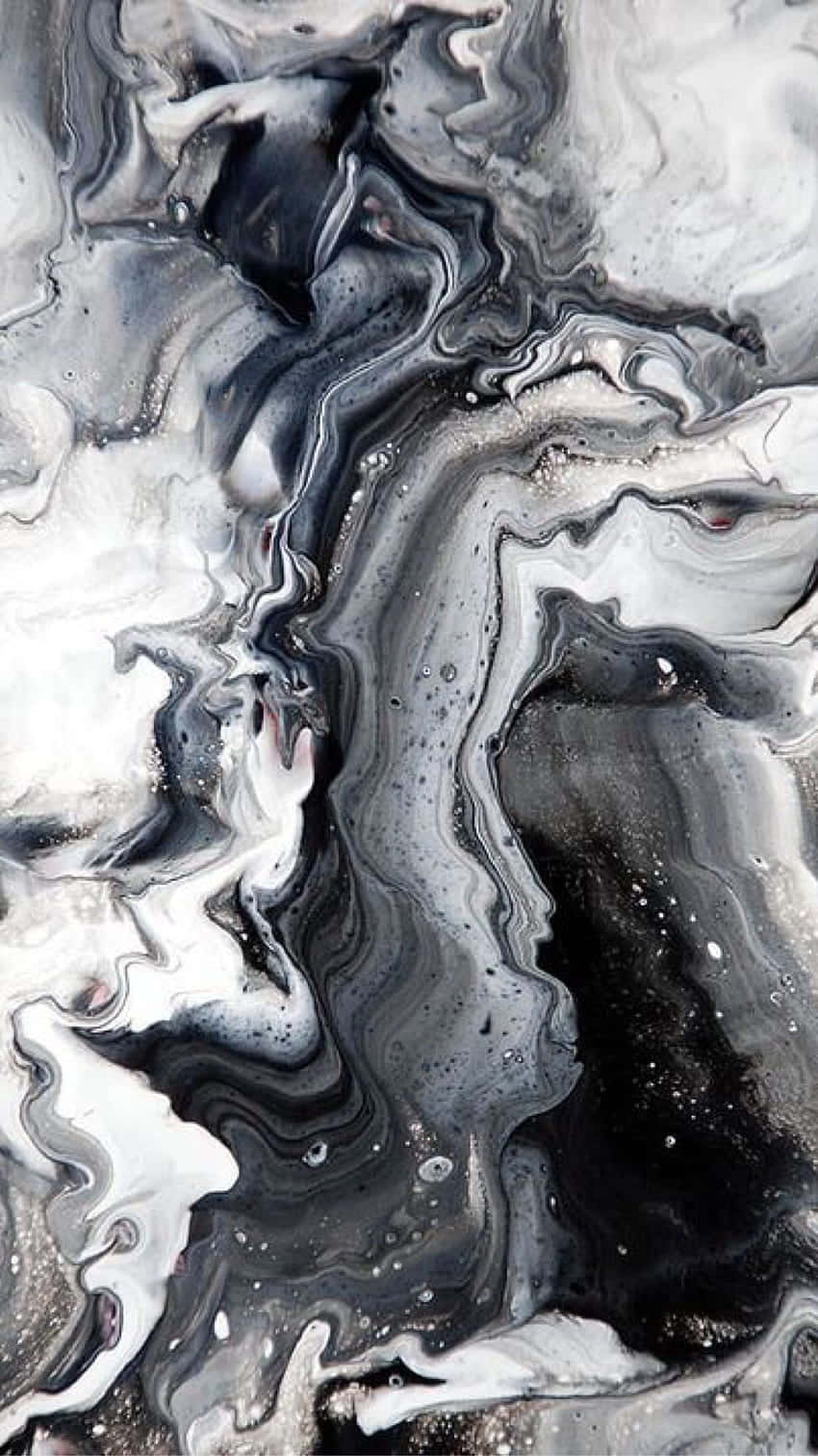 Æstetiskgrå Marmor Zoom Ind Wallpaper