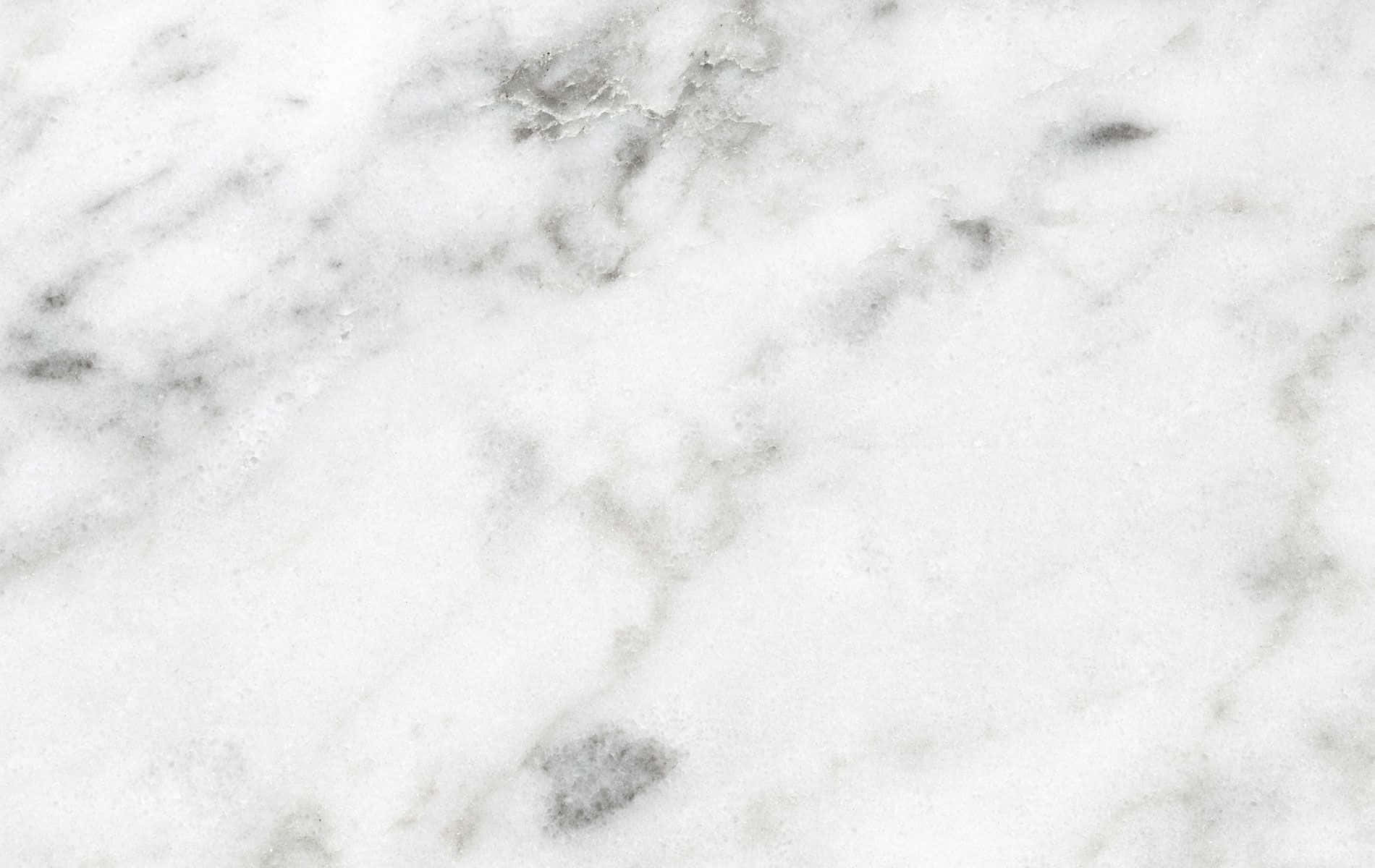 Hvid Marmor Tekstur Med Sorte Og Hvide Accenter Wallpaper