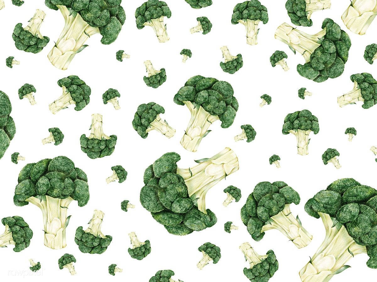 Aesthetic Green Broccoli