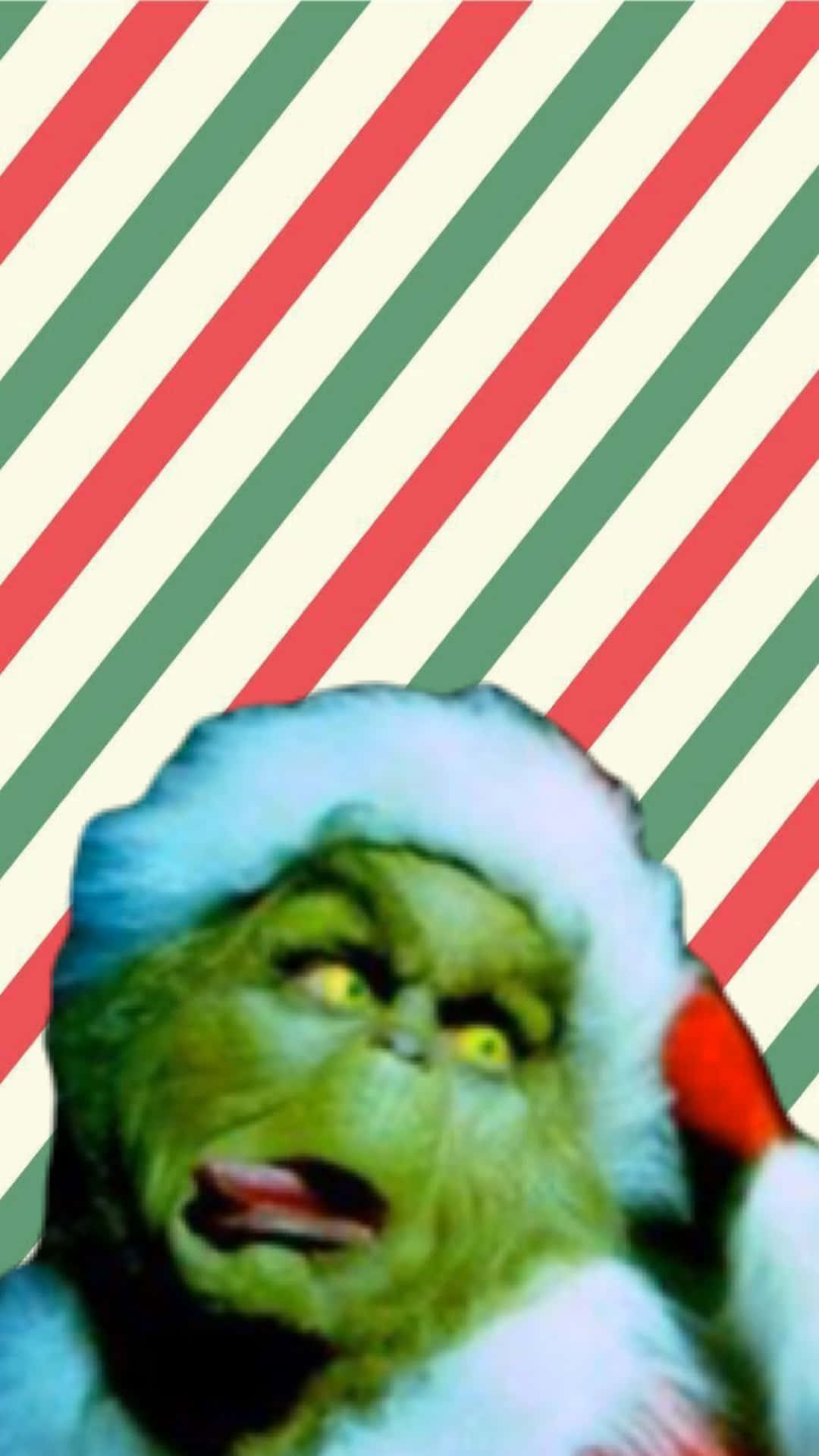 Aesthetic Grinch Holiday Background Wallpaper