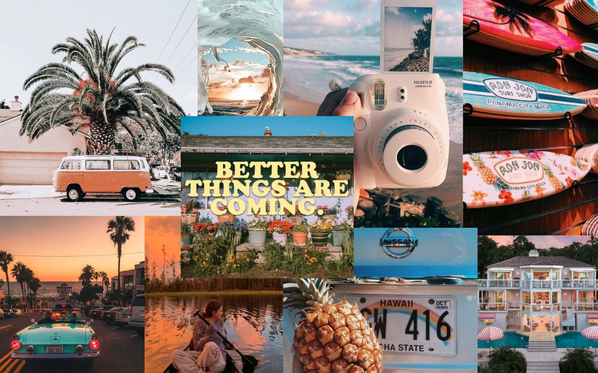 Download Aesthetic Better Things In Hawaii Wallpaper 