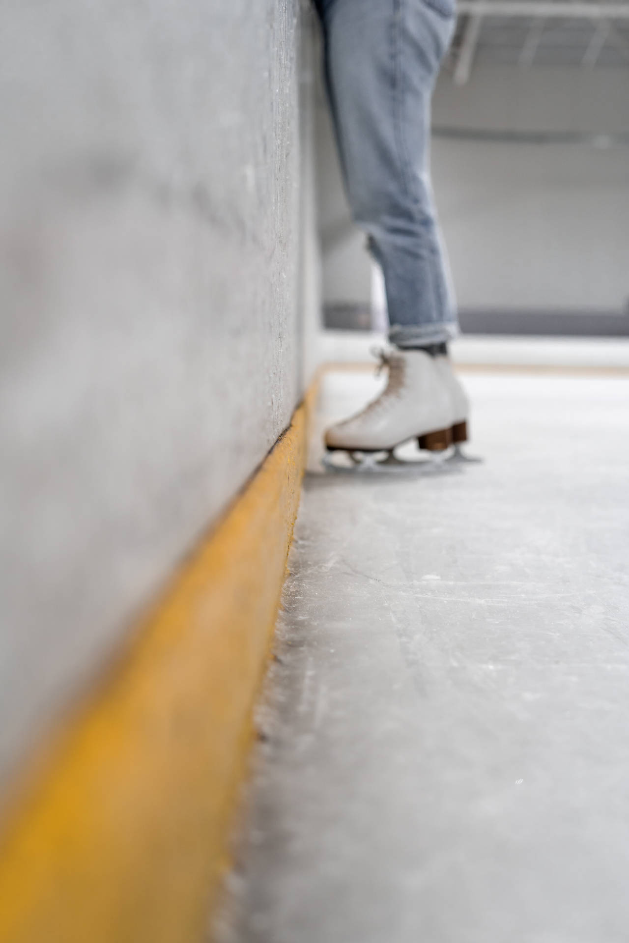 A Pair Of Icy Magic - Ice Skating Shoes Wallpaper
