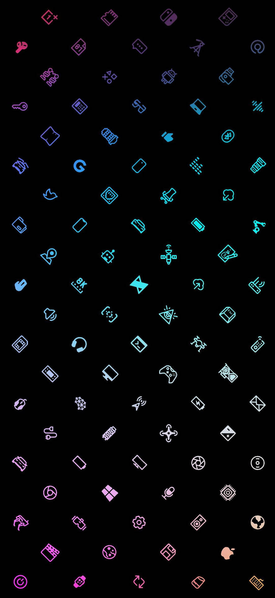 Aesthetic Icons Gaming Logo Hd